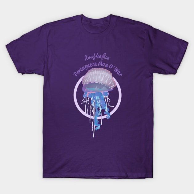 Portuguese Man O' War T-Shirt by Reefhorse